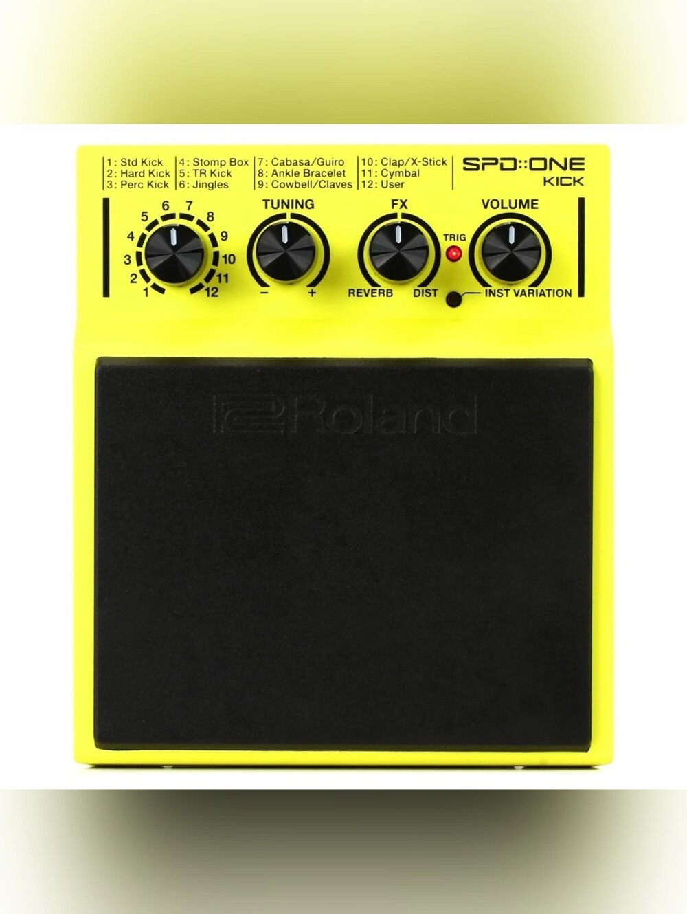 Roland FIRE! NIB! SPD-ONE Kick Percussion Pad. R2S!